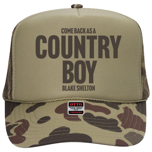 Country Boy Trucker Hat